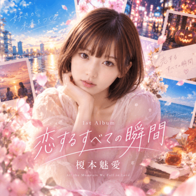 榎本魅愛「恋するすべての瞬間」TuneCore公式ジャケット
