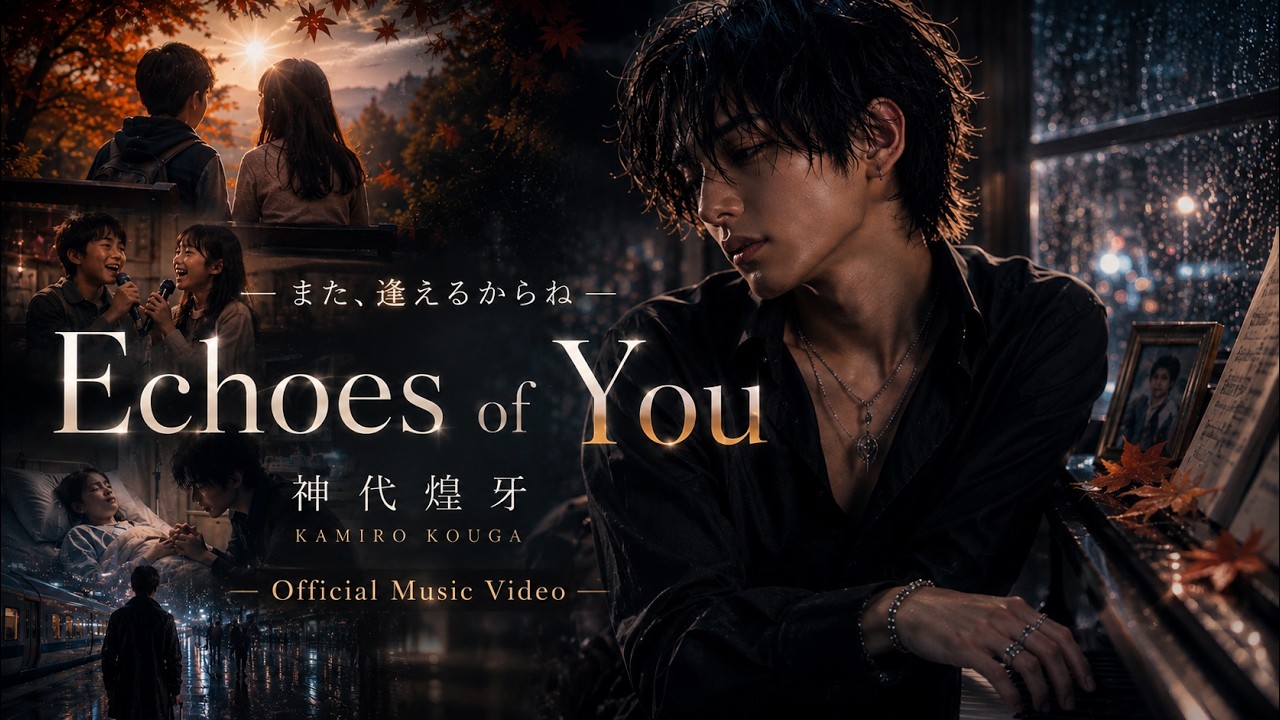 神代煌牙「Echoes of You」公式YouTubeサムネイル