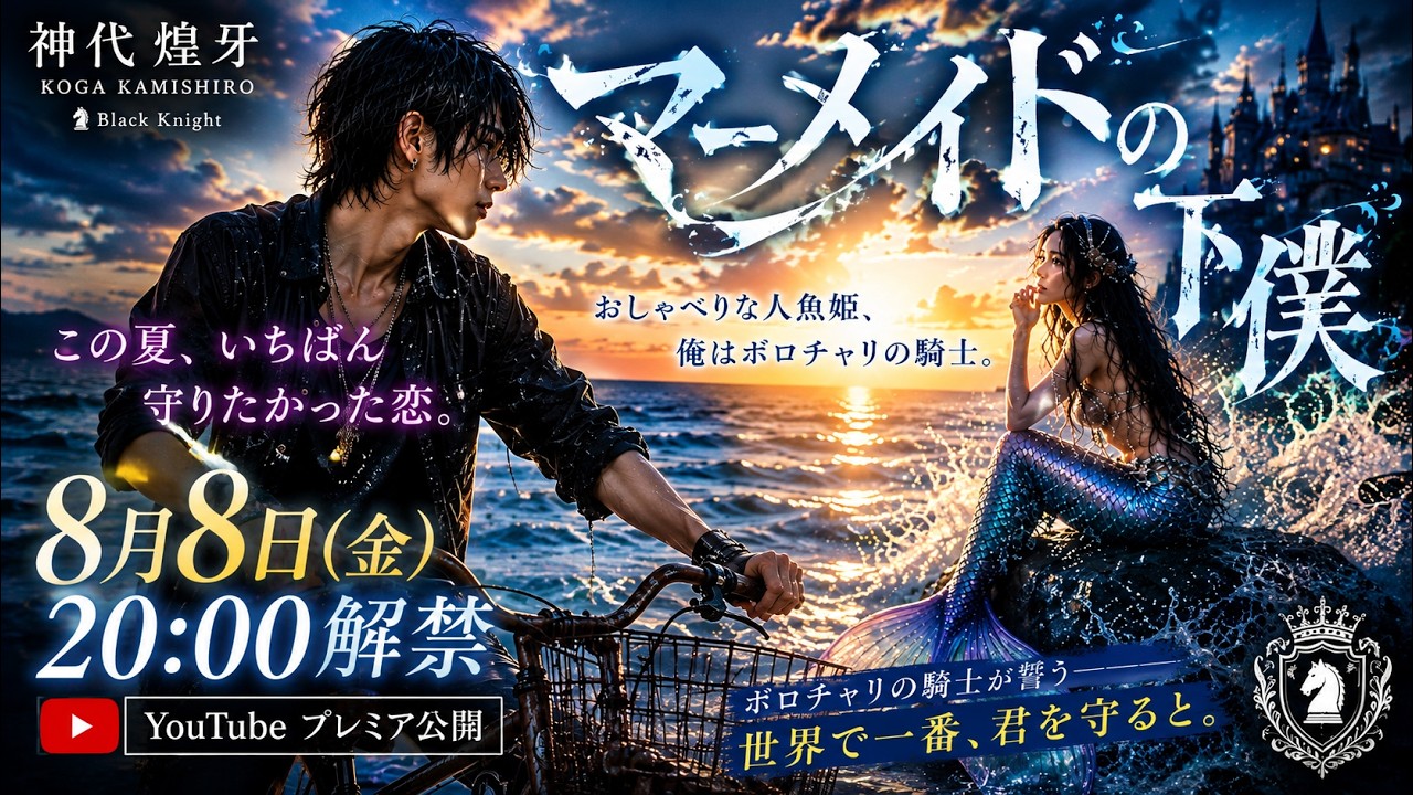 神代煌牙「マーメイドの下僕」公式YouTubeサムネイル