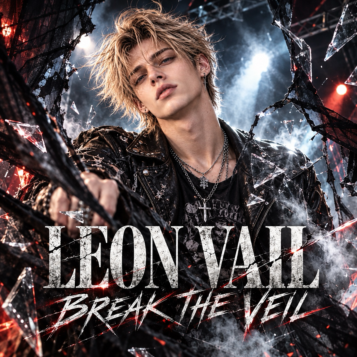 LEON VAIL「BREAK THE VEIL」正式ジャケット