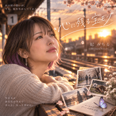 妃みちる「心に残る宝モノ」TuneCore公式ジャケット