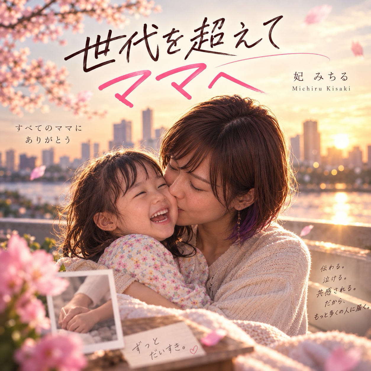 妃みちる「世代を超えてママへ」正式ジャケット