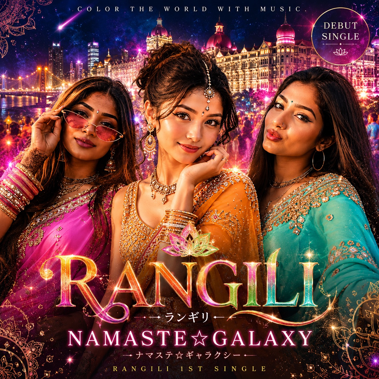 RANGILI「NAMASTE☆GALAXY」公式ジャケット