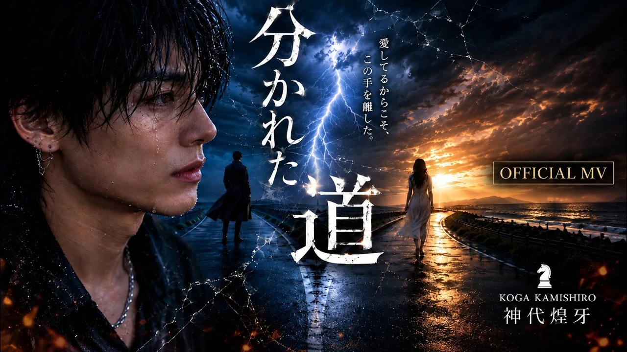 神代煌牙「分かれた道」公式動画サムネイル